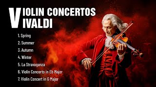 Vivaldi  7 Violin Concertos  Giuliano Carmignola Venice Baroque Orchestra [upl. by Nalepka]