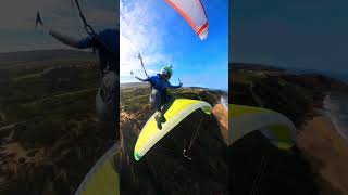 Into the Golden Horizon Coastal Paragliding AdventureParagliding Parapente OutdoorAdventure [upl. by Egas]