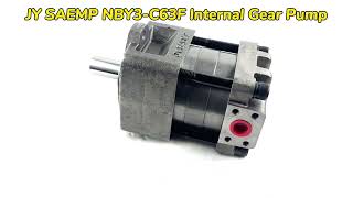 JY SAEMP NBY3 C63F Internal Gear Pump [upl. by Mashe]