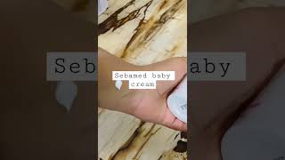 Sebamed baby cream review  unpaid review non promotional videobaby cream shorts letsstaynatural [upl. by Anai985]