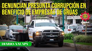 Acusan a policías de corrupción y de beneficiar a empresas de grúas ante la FGE [upl. by Grier]