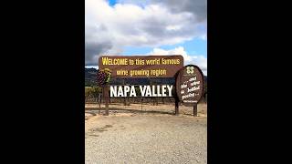 Famous Welcome to Napa Valley Sign [upl. by Alonso]