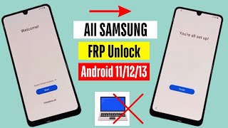 Samsung Frp Bypass  Google Account Copy Trick 2024 Android 111213 Frp Lock Removal  Frp Bypass [upl. by Ballou342]