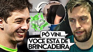 APOKA SE IRRITA E LEVANTA DA CADEIRA APÓS VER STICKER DO VINI MAIS REAÇÃO AOS STICKERS DA FURIA [upl. by Eboh387]