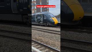 800034 Departs Swindon trainspotting class800 greatwesternrailway WesternSpot23 [upl. by Aniretac544]