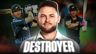 Brendon Mccullum  The Nightmare For Bowlers [upl. by Mutz]