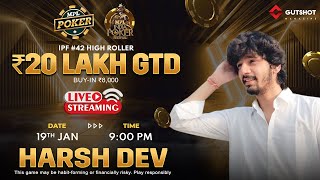 GUTSHOT LIVE – MPL’s India Poker Festival with Harsh Dev [upl. by Harneen]