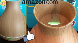 BZseed Aromatherapy Essential Oil Diffuser Cool Mist Humidifier Review [upl. by Grae]