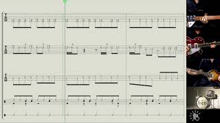 How to play  Roll Over Beethoven  The Beatles  guitar bass drums [upl. by Oemac824]