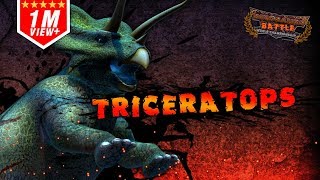 Triceratops Battle of Match  Vote to win dinosaursbattles dinosaur dinosaurs jurassicworld [upl. by Batha174]