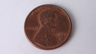 1 Cent USA 1979 D  Lincoln Penny Coin [upl. by Enairb524]