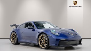 2024 Porsche 911 GT3 in Gentian Blue Metallic [upl. by Nigel]