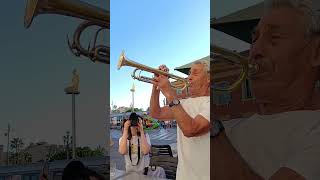 Valse Chostakovitch trompette solo en pleine rue  Nice music [upl. by Lumbard885]