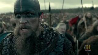 Vikings  The Greath Heathen Army Battle 1 Season 4B Official Scene 4x18 HD [upl. by Alvy]