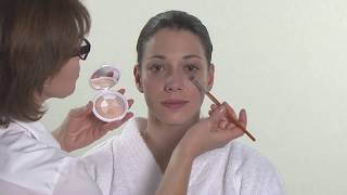 Maquillaje Corrector para CONTORNO DE OJOS • Ojeras  Cómo aplicar PASO A PASO [upl. by Pantia]