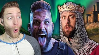 I CANT PICK WHO WON Reacting to Ragnar Lodbrok v Richard The Lionheart Epic Rap Battles of History [upl. by Aroel]