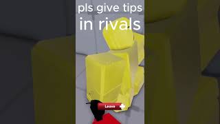 pls give tips about rivals [upl. by Duky657]