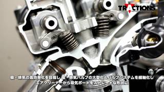 Honda次世代スポーツ用新型400ccエンジン発表 [upl. by Hnah565]