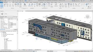 Revit 2022 Grids in 3D Views [upl. by Enelak46]