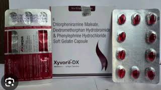 Xyvoril DX Capsule Chlorpheniramine Maleate Dextromethorphan Hydrobromide amp Phenylephrine [upl. by Nemra]