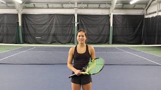 Maryjoe Crisologo  College Tennis Recruiting Video  Fall 2020 [upl. by Danzig]