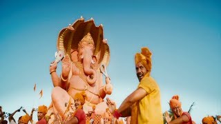 Bappa Moraya Feat Dharmesh Sir  Angarki Marathi Movie Song [upl. by Obeng]