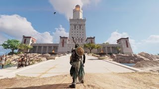 Assassins Creed Origins  Stealth Kills amp High Action Combat  Alexandria [upl. by Zed]