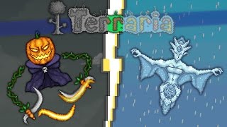 Terraria Lunar Farm  PumpkinFrost Moon Farm [upl. by Bren]