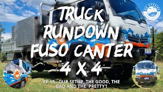 EP 18  Unleash Adventure Fuso Canter 4x4 OffRoad Truck  The Ultimate Family Caravan Explorer [upl. by Suiremed235]