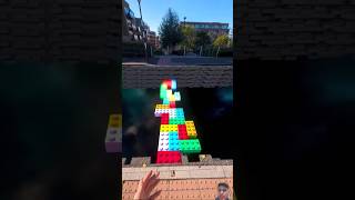 Why did the LEGO chicken cross the road minecraft funny 😝 minecraftideas minecraftfigures [upl. by Eissirhc]