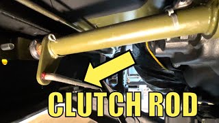 How to install Willys Jeep Clutch Rod to ensure your CLUTCH WORKS [upl. by Nylasor125]