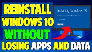 How to Reset Windows 10 Without Losing Data [upl. by Nnyluqcaj]