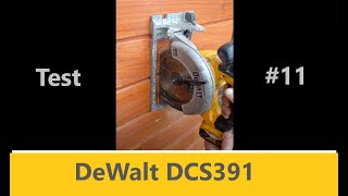 Test  DeWalt DCS391 [upl. by Aruasi828]