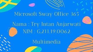 Cara Membuat EKatalog menggunakan Microsoft Sway di Office 365 [upl. by Lyns987]