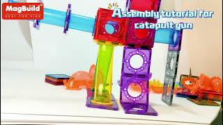 Magnetic tiles marble run new play way [upl. by Agn]