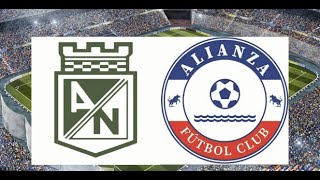 NACIONAL VS ALIANZA FC  EN VIVO  COPA BETPLAY 2024  HOY SEPTIEMBRE 19 DE 2024 [upl. by Purdy]