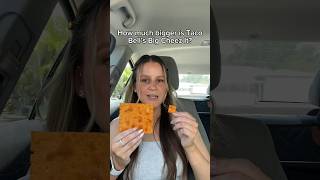 I love Cheez Its🧡 cheezit bigcheezit foodie foodreview tacobell tastetest fastfood [upl. by Tegdig826]