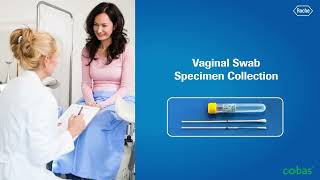 Vaginal Swab Specimen Collection Roche Cobas PCR Media Dual Swab kit [upl. by Eitsud177]