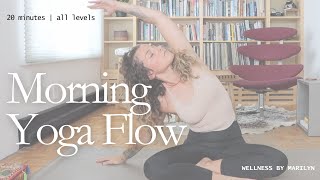 Morning Yoga Flow  yoga to start your day feeling refreshed and energized  all levels yoga [upl. by Bridgid798]