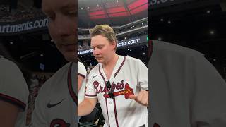 Devin and Tucker Getting in a 7th Inning Golf Stretch at the Braves Game [upl. by Aicenra]