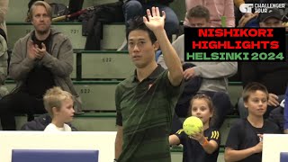 Kei Nishikori Reigns SUPREME in Helsinki Highlights from his Title Run [upl. by Elaine]