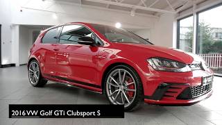 Volkswagen Golf GTi Clubsport S  Interior and Exterior Walkaround [upl. by Ynffit]