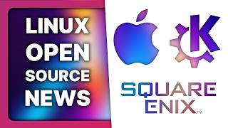 KDEs goals Apple amp Google giant fines Square Enix funds a Linux distro Linux amp Open Source News [upl. by Bausch724]