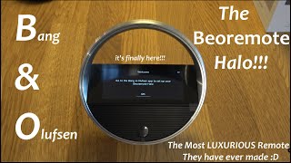 BampO Beoremote HALO Unboxing and First Look at the Most Luxurious Remote They have EVER Made in 4k [upl. by Natica245]