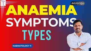 Anaemia Malayalam Class Types of Anaemia Malayalam Anaemia symptoms Malayalam Classification anaemia [upl. by Nawotna]