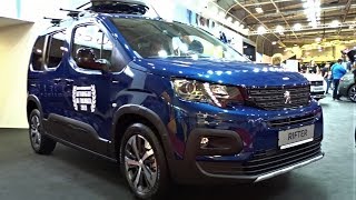 2022 Peugeot Rifter GT Line 7seater  Demonstration Walkaround  Sofia Motor Show [upl. by Boonie299]