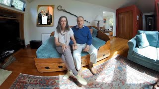 Stan and Brigitte Grof  On Stans stroke  3D 360 video [upl. by Liza]