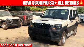 Scorpio S3 Plus  Features Interior Exterior On Road Price  Mahindra Scorpio 2021 Base Model [upl. by Nathaniel]