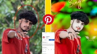 Pinterest Pinterest App Photo Edit कैसे करे  Pinterest Se Photo Editing Kaise Kare 2024 [upl. by Sanfred]