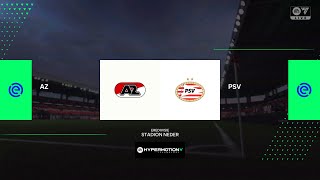 AZ Alkmaar vs PSV Eindhoven 19102024 Eredivisie FC 25 [upl. by Enelrahs277]